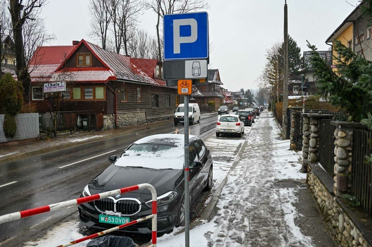 Płatne parkingi w Zakopanem