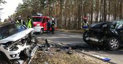 Tragedia w Przybyszowach. Przód auta przestał istnieć