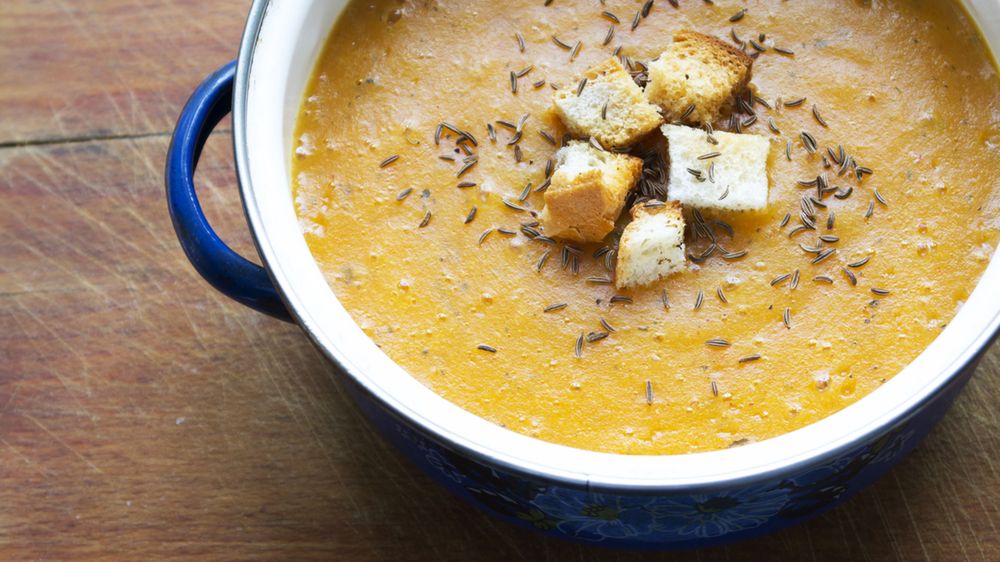 Zagęszczona zupa krem z grzybów (do kupienia gotowa do spożycia)