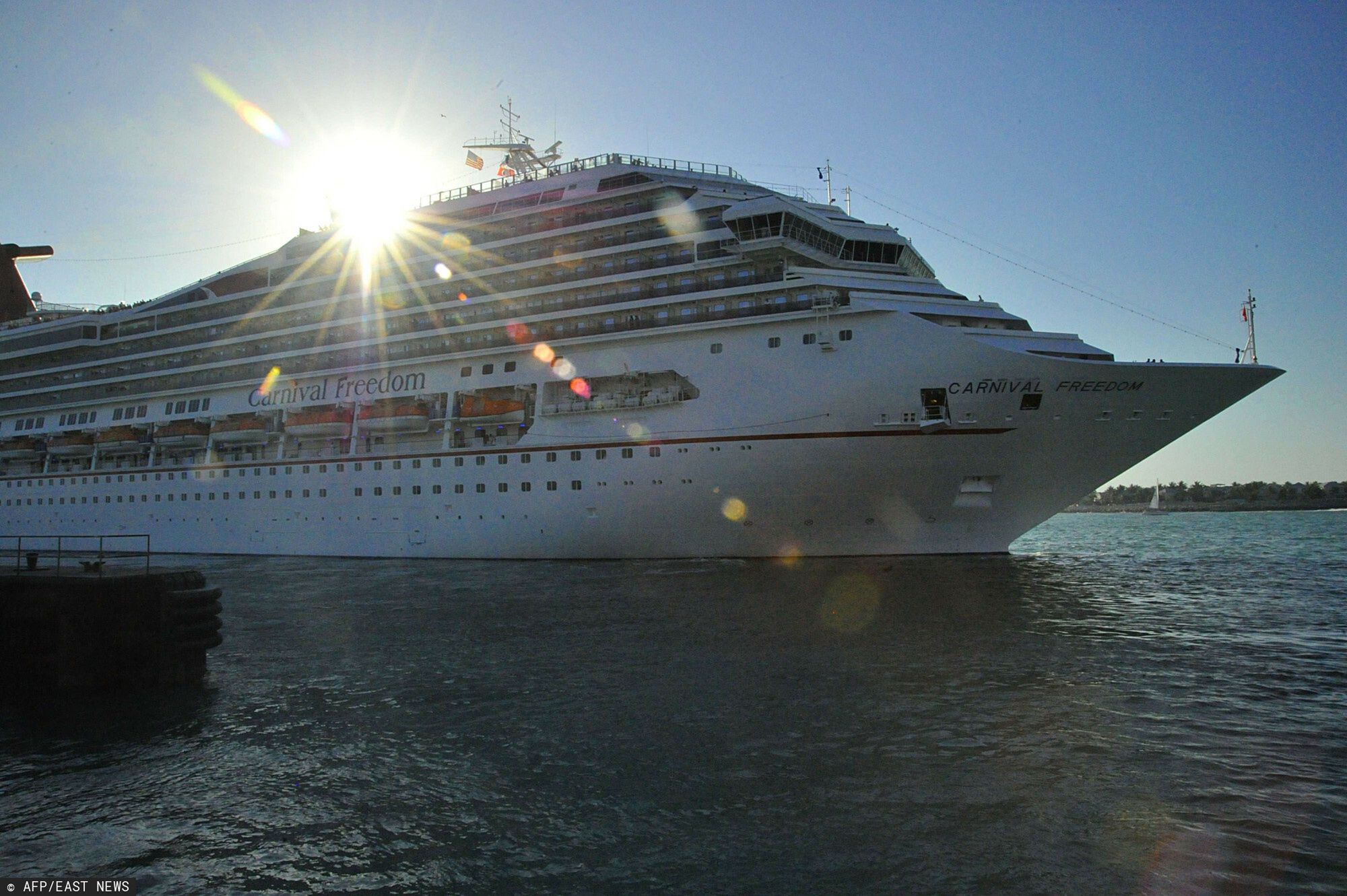 Pożar na statku wycieczkowym