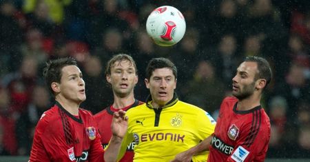 Lewandowski bohaterem meczu Borussi Dortmund z Bayerem Leverkussen