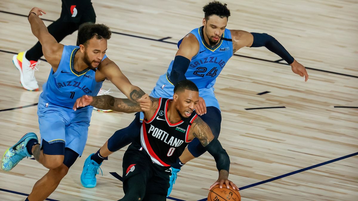 PAP/EPA / ERIK S. LESSER / Na zdjęciu:  Damian Lillard
