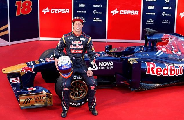 Daniel Ricciardo przeniósł się do Red Bulla z Toro Rosso