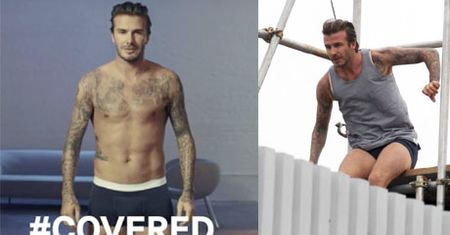 Beckham biega w samych majtkach!