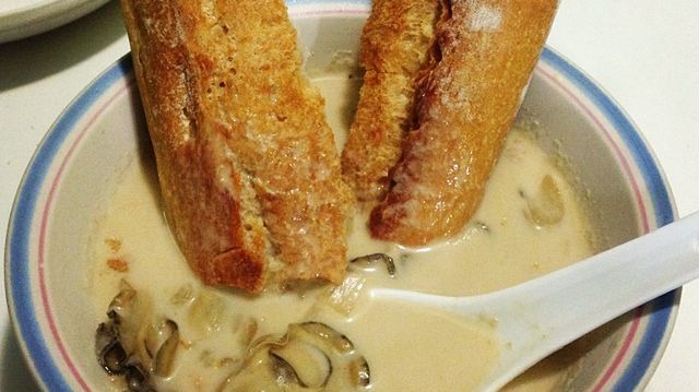 Zagęszczony gulasz z ostryg (do kupienia gotowa do spożycia)