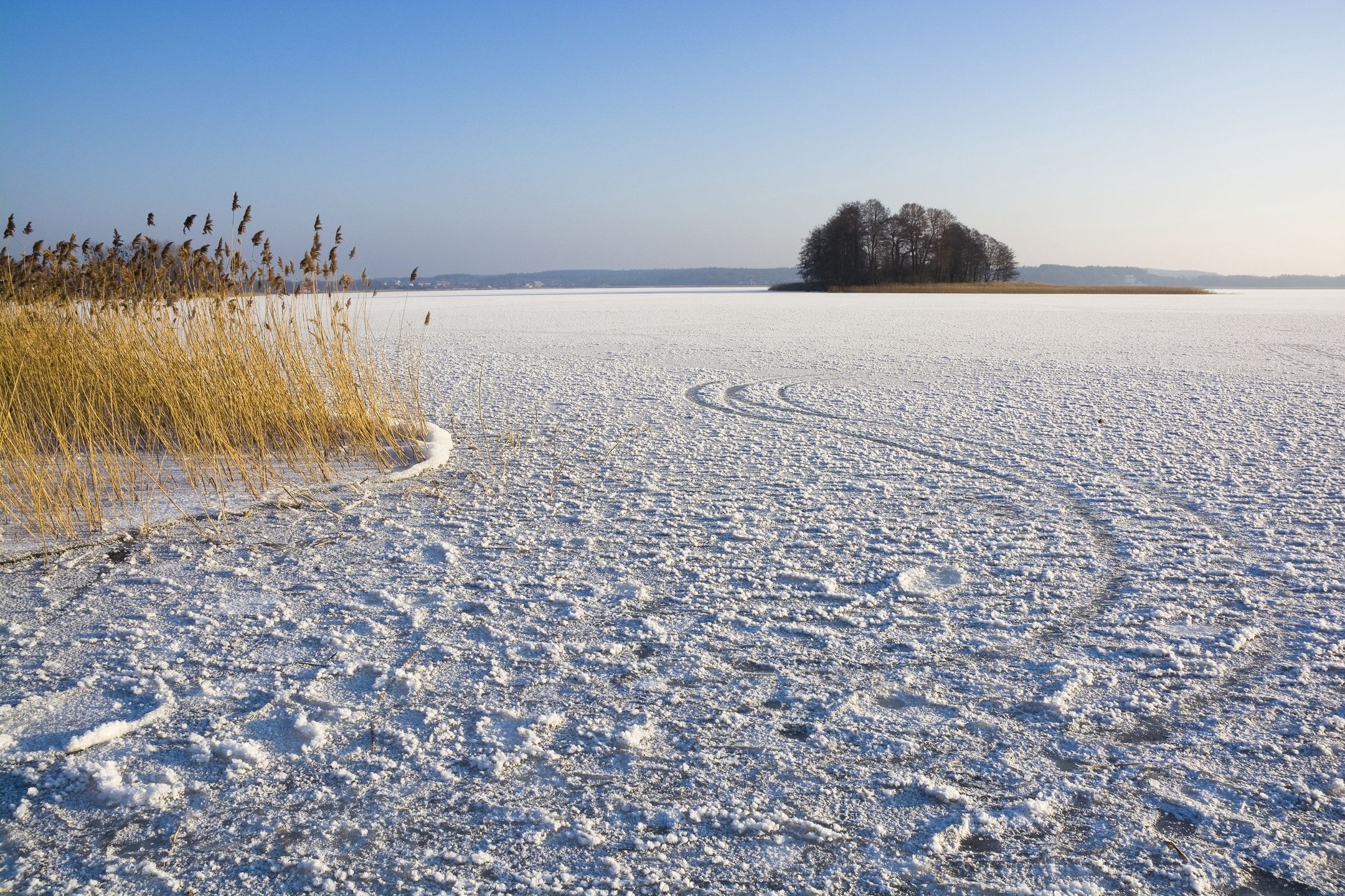 Zima na Mazurach jest bajkowa