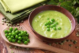 Zagęszczona zupa z zielonego groszku (do kupienia gotowa do spożycia)