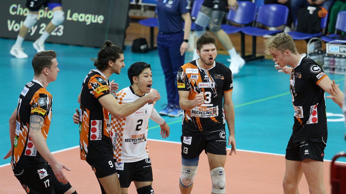 WP SportoweFakty / Monika Pliś / Na zdjęciu: siatkarze Berlin Recycling Volleys