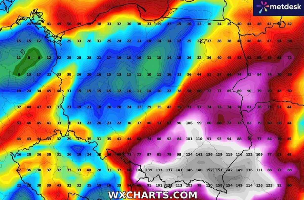 Deszczowy sztorm nad Polską. Nadciągają ulewy