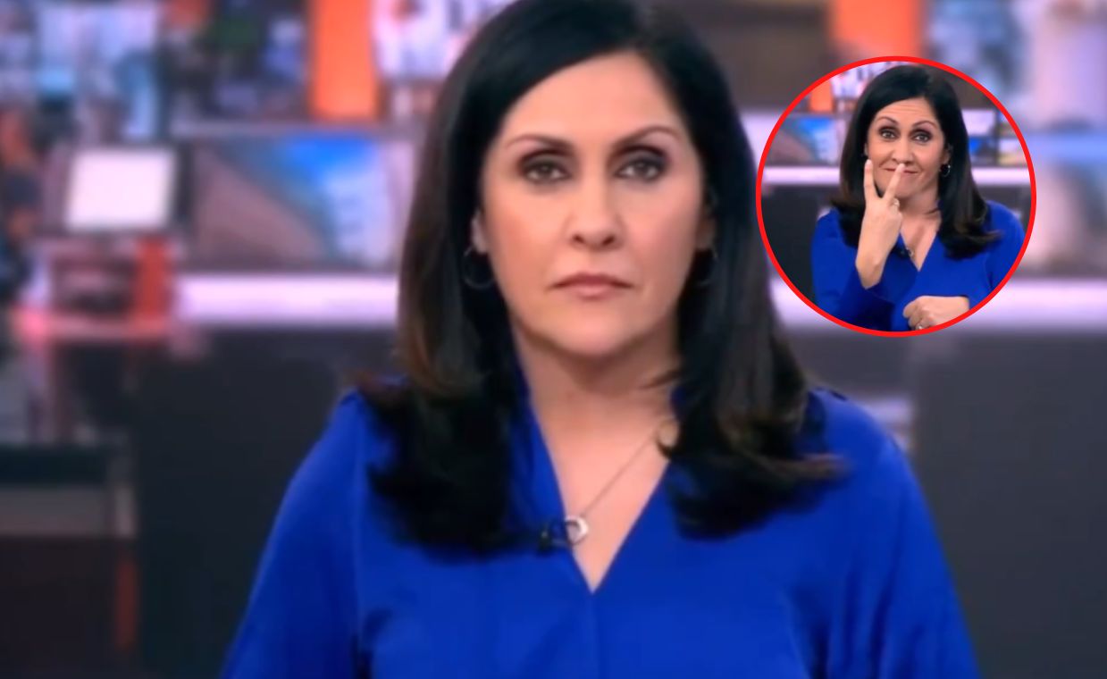 BBC anchor's middle finger flash mishap triggers outrage, claims it was 'just a joke'