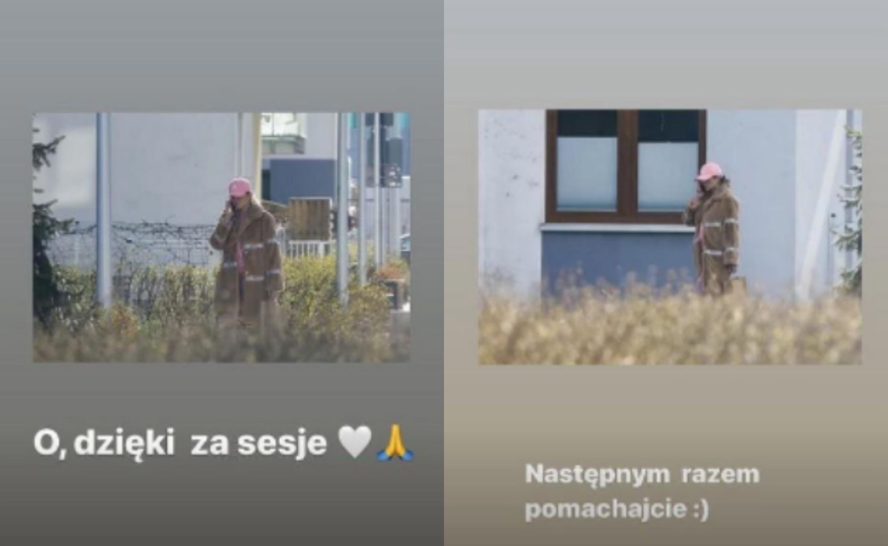 Joanna Opozda zwróciła się do fotoreporterów 