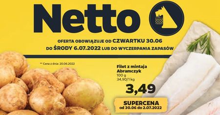 Netto nowa gazetka 30.06-6.07. Promocje w Netto od czwartku 30 czerwca