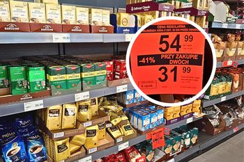 Duża promocja na kawę w Aldi. Drugie opakowanie złapiesz za ułamek ceny