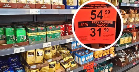 Duża promocja na kawę w Aldi. Drugie opakowanie złapiesz za ułamek ceny