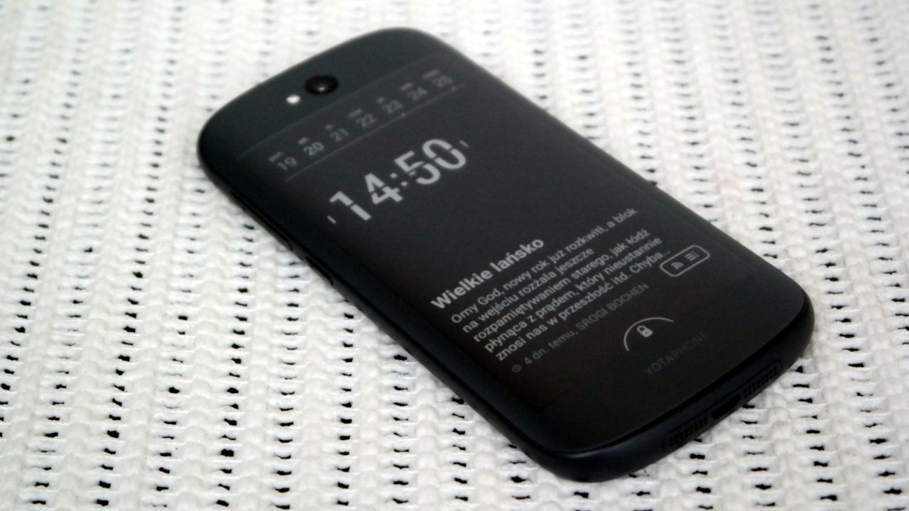 YotaPhone 2 - jak sprawuje się połączenie smartfona z czytnikiem ebooków? [pierwsze wrażenia] 9