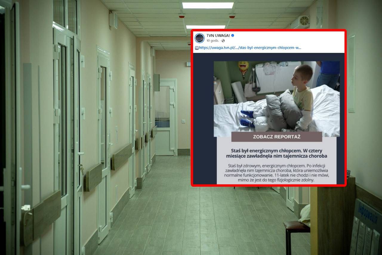 Ma 11 lat i potrzebuje pomocy. Tajemnicza choroba odebrała Stasiowi dzieciństwo