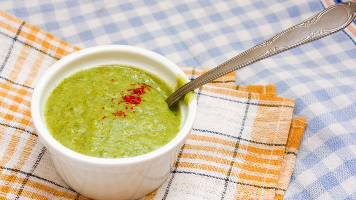 Zupa krem z ogórków i awokado