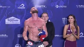 Zaskakująca scena w trakcie ważenia przed KSW 74