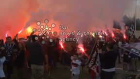 Efektowne racowisko i policyjna eskorta. Tak wyglądają derby Stambułu