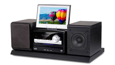 HFDL-1080 - mini wieża z mini ekranem 1