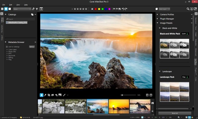 Corel AfterShot Pro 3 ma być 4x szybszy od Lightrooma 1