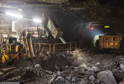 Oberwanie mas skalnych w kopalni. Akcja ratownicza na Dolnym Śląsku