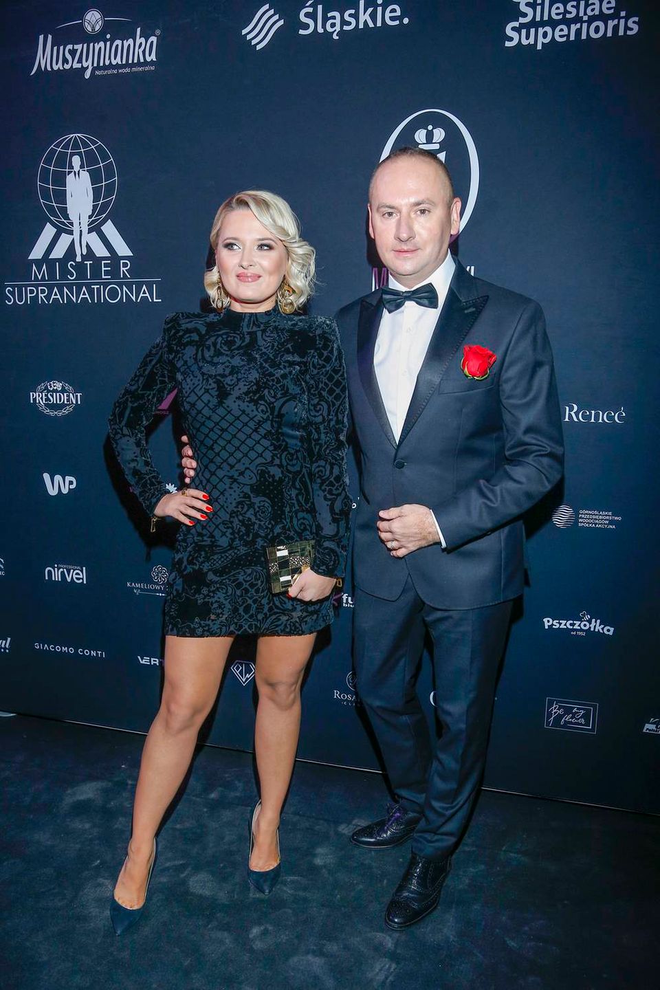 Gosia Andrzejewicz I Norbert Dąbek na wyborach Miss Polski 2019