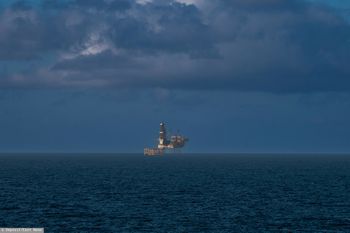 Trzeci atak SBU na rosyjską platformę na Morzu Kaspijskim