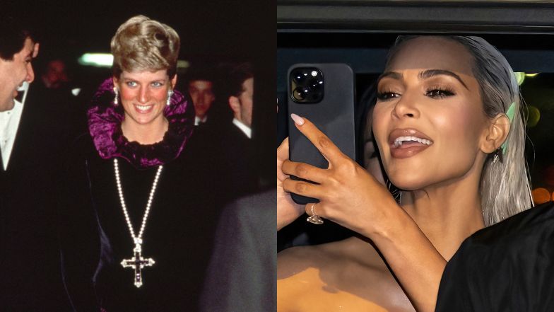 Kim Kardashian kupiła naszyjnik księżnej Diany! Zapłaciła za niego krocie