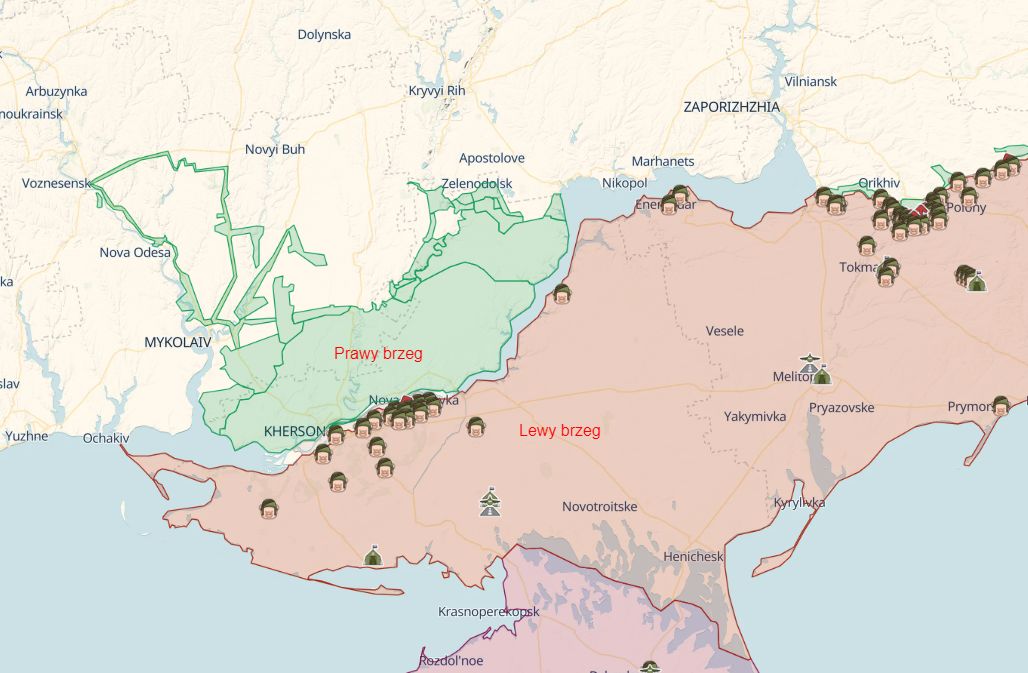 Walki w obwodzie chersońskim 