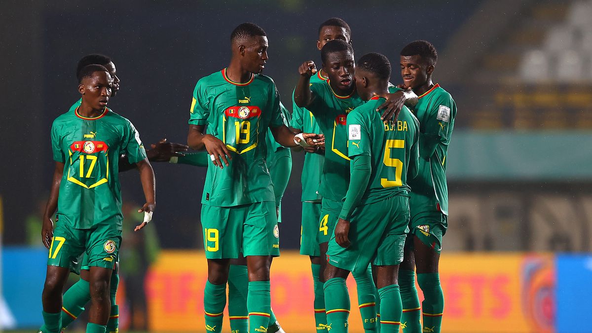radość reprezentacji Senegalu