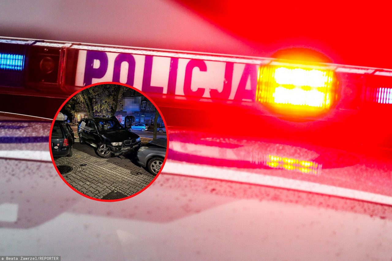 Pijana uciekała autem przed policją. Staranowała 3 samochody 