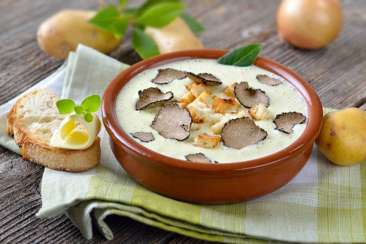 Zagęszczona zupa krem z ziemniaków (do kupienia gotowa do spożycia)