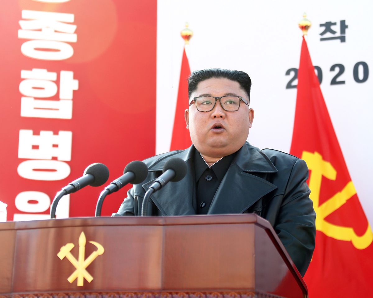 Północnokoreański dyktator Kim Dzong Un  
