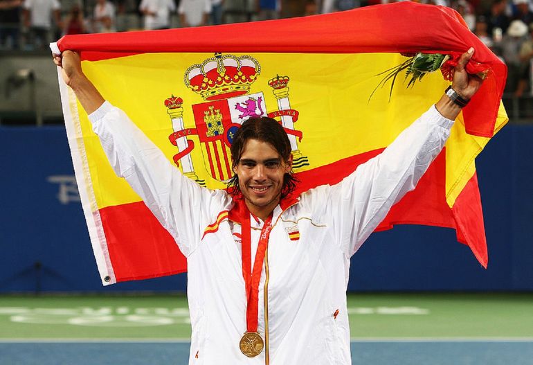 Rafael Nadal w Pekinie zdobył złoto w olimpijskim debiucie