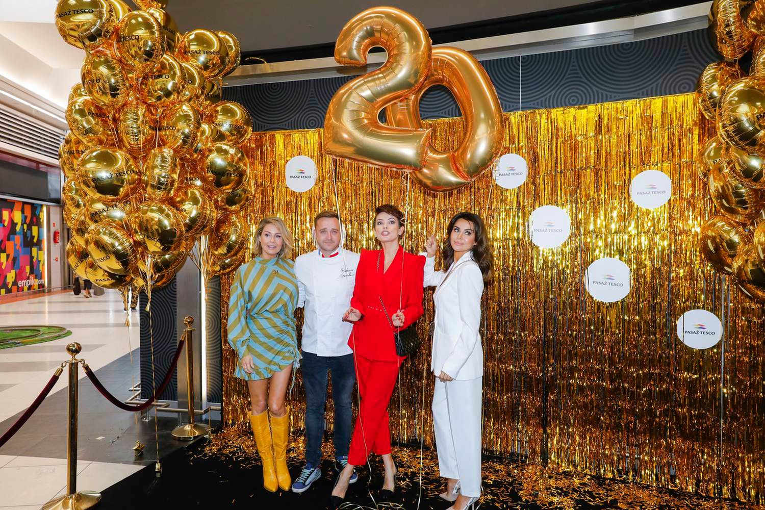 Małgorzata Rozenek-Majdan, Mateusz Gessler, Natalia Siwiec, Dorota Gardias  - 20. urodziny Pasażu Tesco