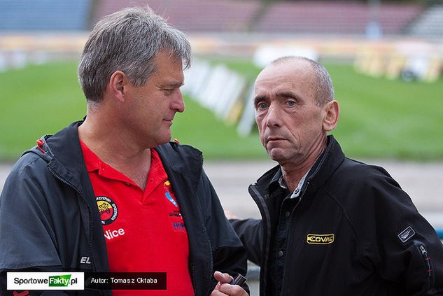 Zenon Plech (z prawej) nie jest zdziwiony, że Andreas Jonsson wybrał jazdę w Grand Prix