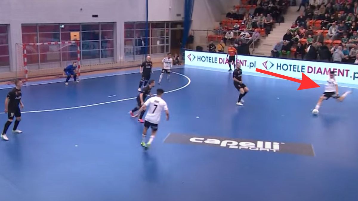 Zdjęcie okładkowe artykułu: YouTube / Futsal Ekstraklasa / Bramka Rui Pinto