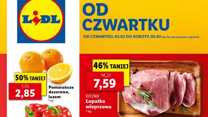 Lidl gazetka od 3 lutego 2022