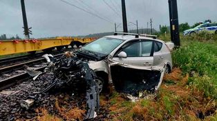 Piaseczno: Wjechał pod pociąg i powiedział, że winny jest deszcz