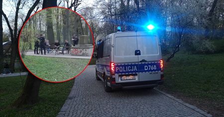 Policja interweniowała w Ogrodzie Saskim. Wszystko przez młodzież, która nie potrafiła zachować się w miejscu publicznym