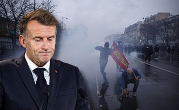 Francja znów na ulicach. Poleciały petardy, użyto armatek wodnych
