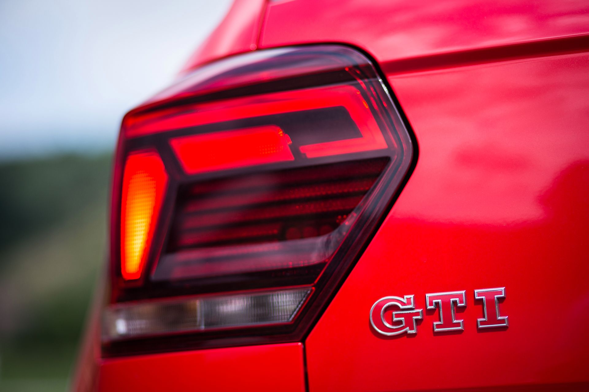 Branding GTI widoczny jest z tyłu...