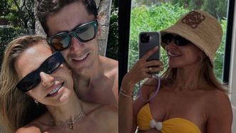 Anna Lewandowska pozuje w bikini z sieciówki u boku Roberta (FOTO)