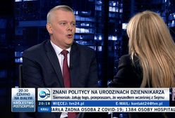 Olejnik dała posłowi złośliwy prezent. Żart nie poszedł po jej myśli
