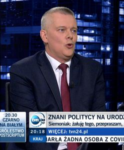 Olejnik dała posłowi złośliwy prezent. Żart nie poszedł po jej myśli