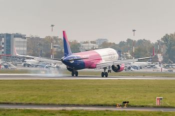Problemy samolotu Wizz Aira przed lotem do Polski. Pasażerowie utknęli na 8 godzin
