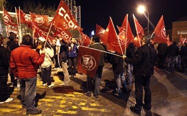 Kryzys w Hiszpanii. Wielotysięczne manifestacje na koniec strajku generalnego