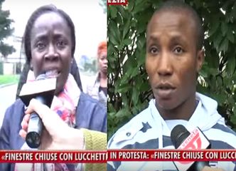 Afrykańscy imigranci protestują we Włoszech: "CHCEMY MARKOWYCH UBRAŃ Armani i Hugo Boss!"
