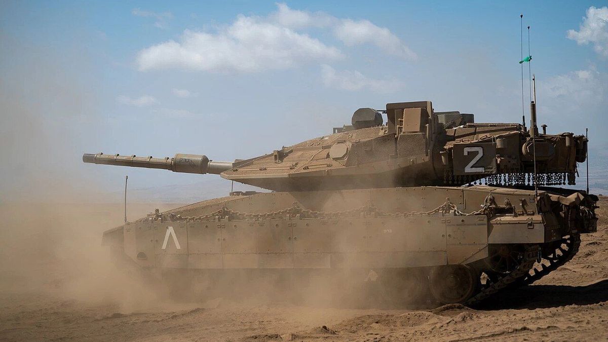 Merkawa Mk 4 Barak, najnowocześniejszy czołg iIzraela